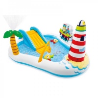 Детский надувной игровой центр "FISHING FUN PLAY CENTER" 218х188х99 см 3+57162NP  